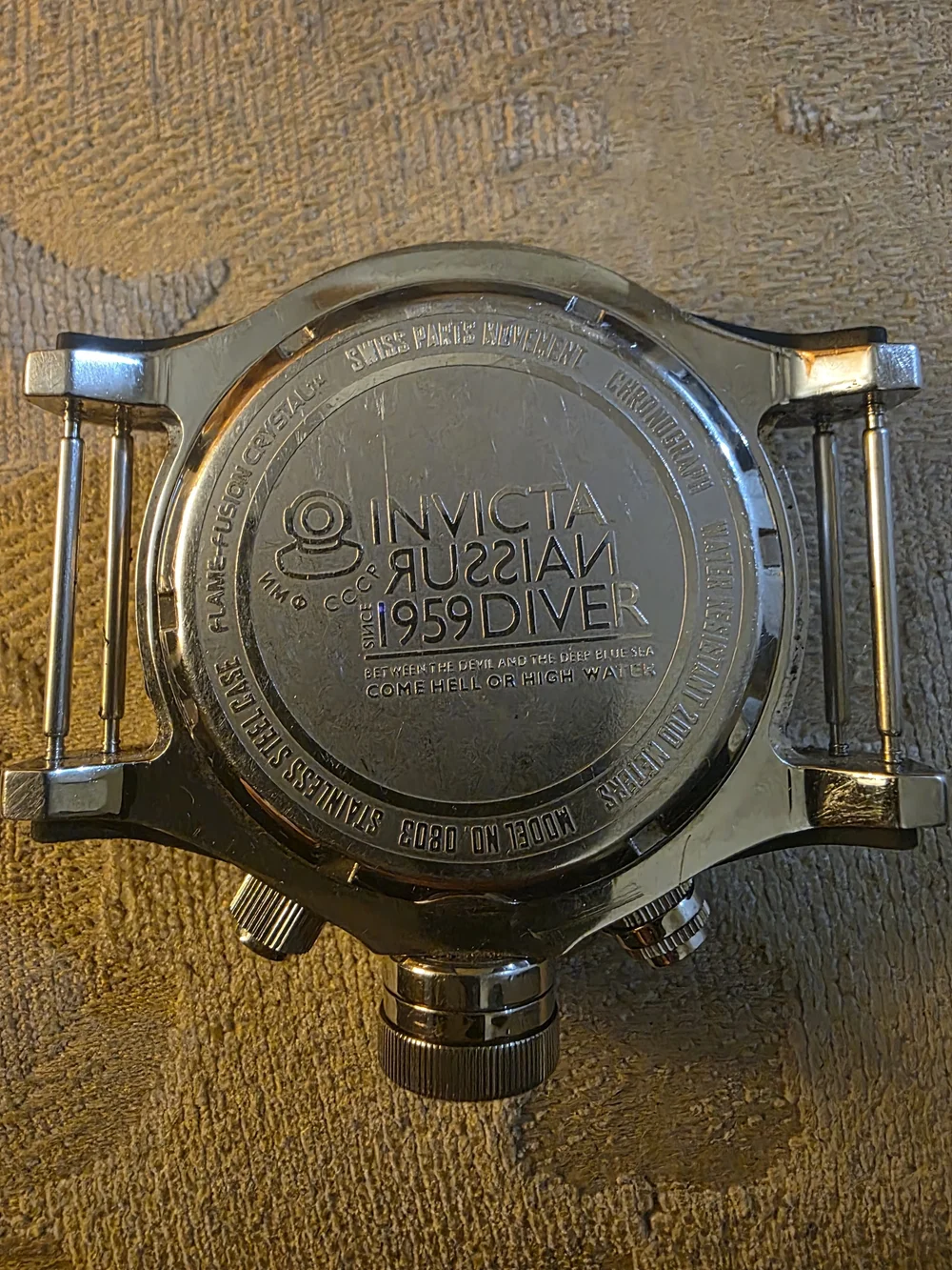 Invicta image depicts